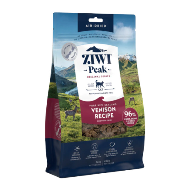 ZiwiPeak 巔峰 96%鮮肉貓糧-鹿肉 400g