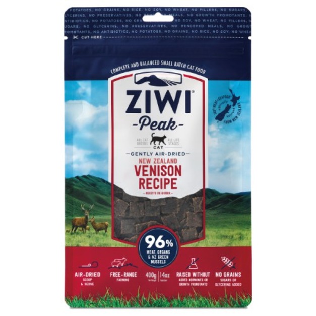 ZiwiPeak 巔峰 96%鮮肉貓糧-鹿肉 400g