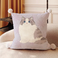 可愛貓咪抱枕 40x40cm (多款可選)_4