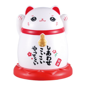 日本元氣招財貓牙籤罐(兩款可選)