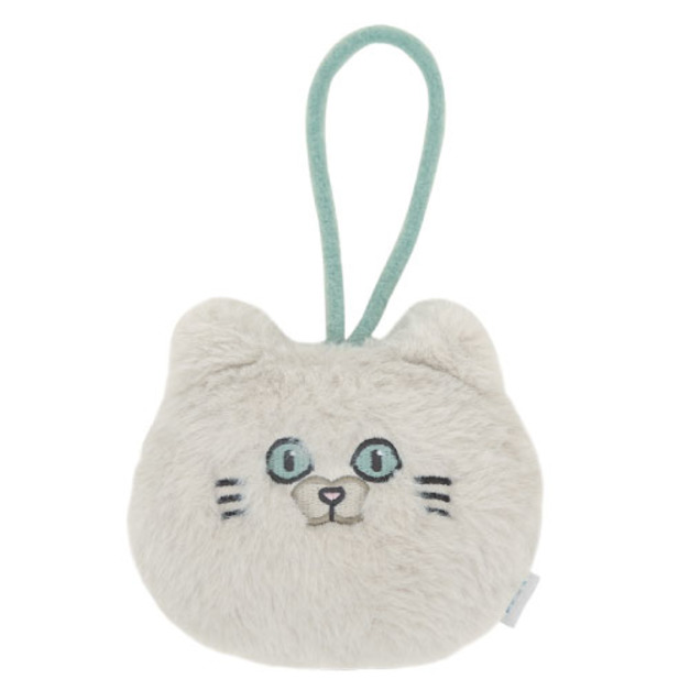 抱抱貓系列貓頭小掛飾(兩色可選)