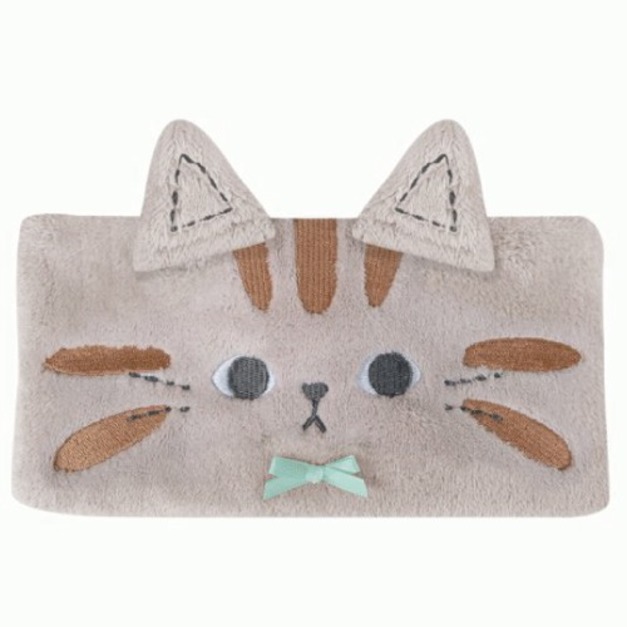 日本貓咪造型寬版髮帶(兩色可選)