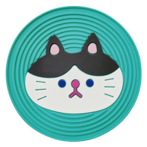 小貓咪矽膠防滑杯墊