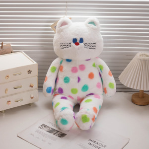 波點貓毛絨娃娃 60cm