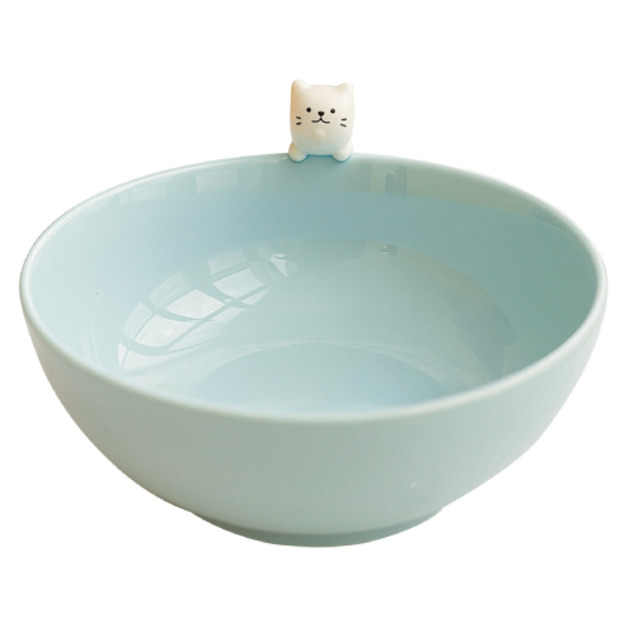 8吋貓咪陶瓷拉麵大碗 900ml