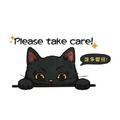 黑貓車貼-大號(多款可選)