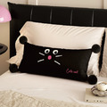 貓咪系列荷蘭絨長腰枕抱枕70*30CM(多款可選)_2