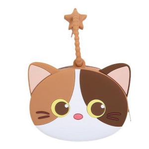 貓咪矽膠零錢包收納包(多款可選)