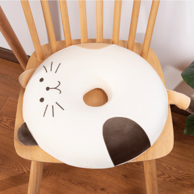 福貓記憶棉甜甜圈美臀坐墊(多款可選)