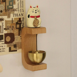 磁吸招財貓門鈴(兩色可選)