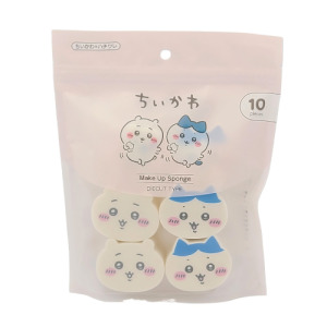 吉伊卡哇化妝海綿10入-吉伊小八