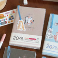 2026年B6不理貓咪月週計畫記事本(多款可選)_1
