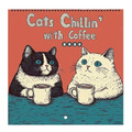 2026年美式風貓咪月曆(多款可選)_1