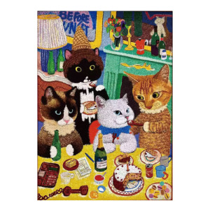 喵喵週末小聚拼圖 1000片