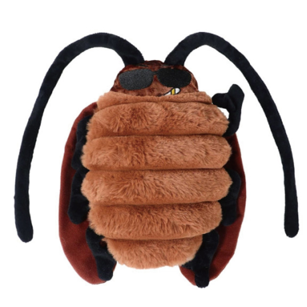 仿真蟑螂響紙貓薄荷玩具-大隻27cm