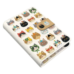 小貓排列A6活頁記事本