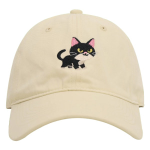刺繡黑貓棒球帽(多色可選)
