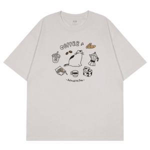COFFEE咖啡貓T恤(多款可選)