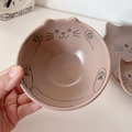 可愛貓咪陶瓷餐具-碗11.5cm (兩色可選)_1
