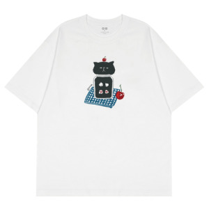 櫻桃貓罐T恤(多款可選)