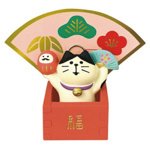 步步高升開運貓小公仔擺飾