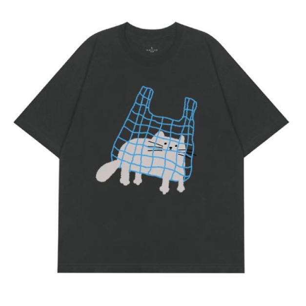 貓的樂趣袋子T恤(多款可選)