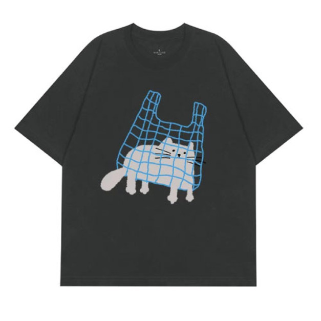 貓的樂趣袋子T恤(多款可選)