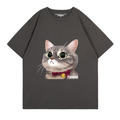 傲氣貓寬鬆棉T恤(多色可選)_2