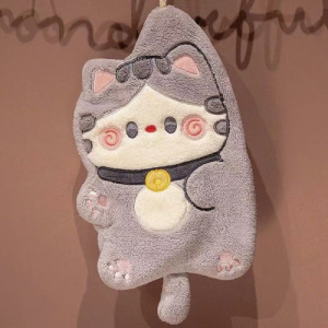 招財貓加厚擦手巾(多款可選)