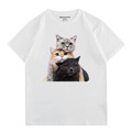 三隻疊疊貓T恤(多款可選)