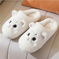 貓咪造型毛絨室內拖鞋(尺色可選)_1