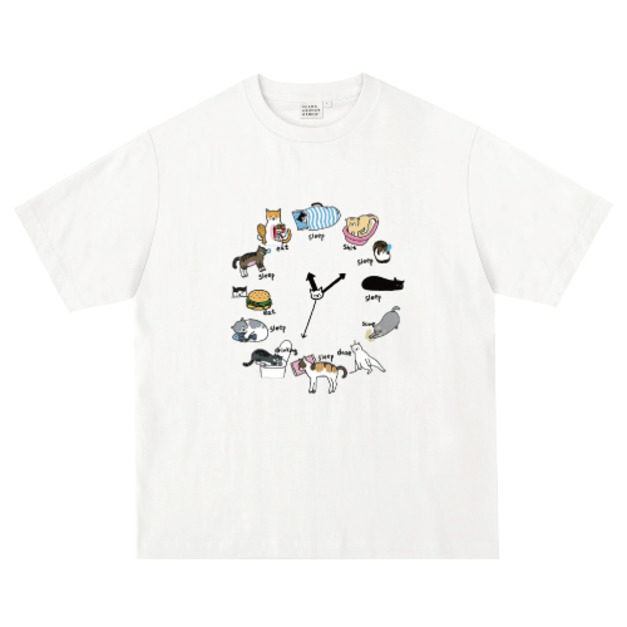 貓的一天日常T恤(多款可選)
