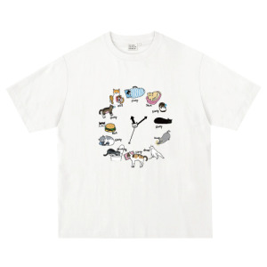 貓的一天日常T恤(多款可選)