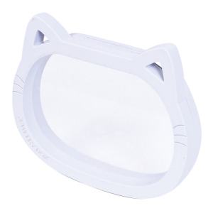 貓咪造型PE薄膜懸浮首飾收納盒(三色可選)