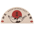 日式貓咪半圓絲圈門口地墊 90*45cm (多款可選)