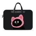 俏皮黑貓可手提肩背電腦包(兩色可選)_1