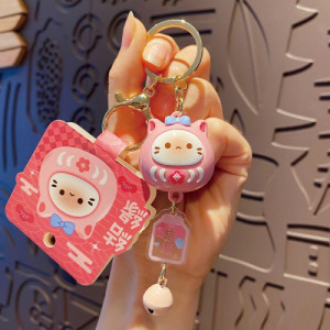 可可貓達摩掛件吊飾(四款可選)