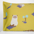 好物家居 貓咪純棉枕頭套2個 (多款可選)_3
