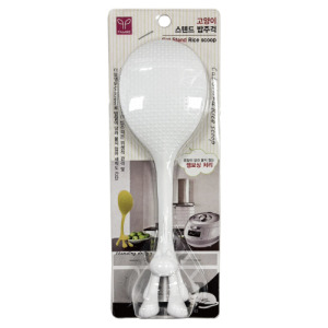 貓伸懶腰可立式飯匙