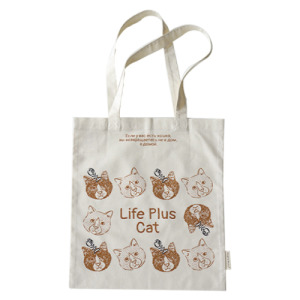 可愛貓咪手提帆布包