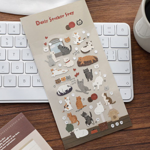 貓貓的悠閒生活貼紙