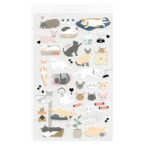 韓國可愛貓咪貼紙