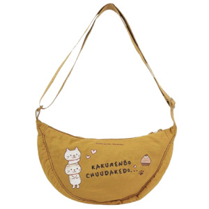 Fuku 福貓 斜挎休閒餃子包(多款可選)