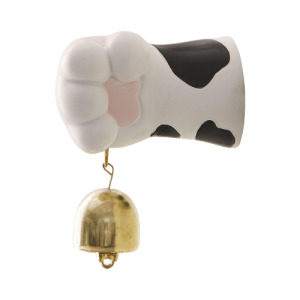 黑白貓爪門鈴擺飾