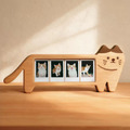 木質貓咪照片相框(兩款可選)_1