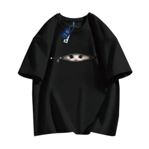 鏈條偷看貓咪T恤(多色可選)