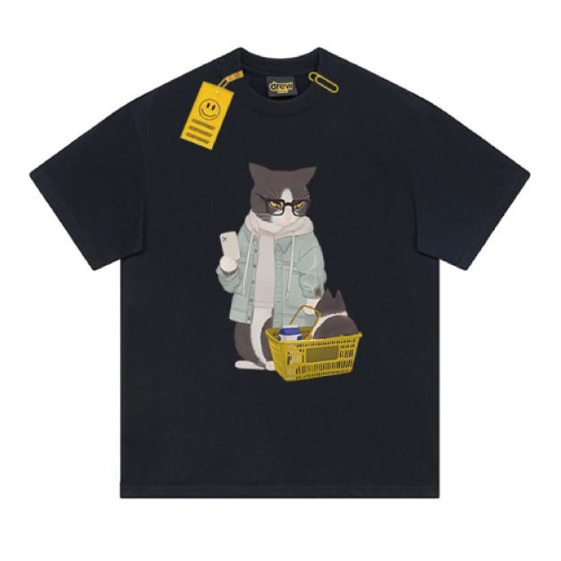 購物貓咪日常T恤(多款可選)