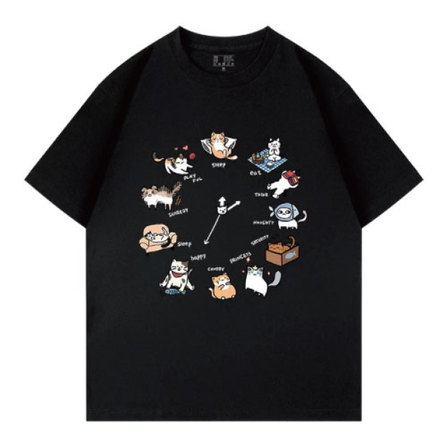 貓咪的每一天T恤(多款可選)