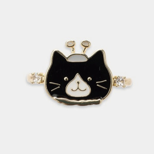 Fuku 福貓 蜂蜜披薩貓開口戒指