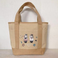 Kusuguru 刺繡海軍貓咪托特包(三色可選)_1
